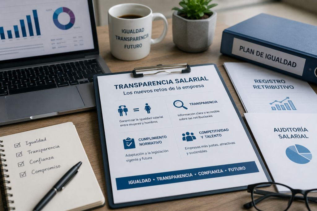 TRANSPARENCIA SALARIAL. Los nuevos retos de la empresa